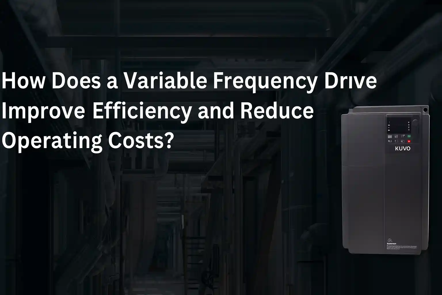 How Does a Variable Frequency Drive Pump Improve Efficiency and Reduce Operating Costs?